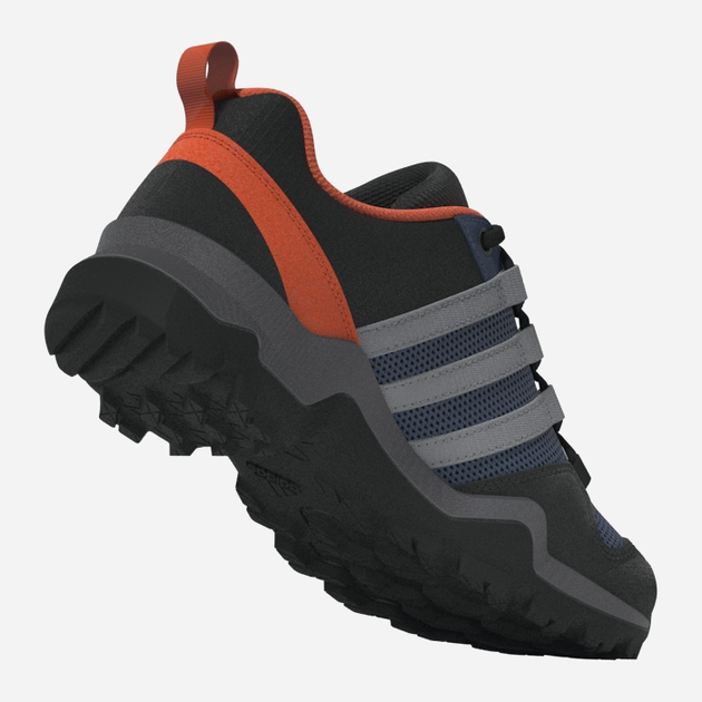 Buty sportowe chłopięce adidas Terrex AX2R K IF5702 38 (5UK) Czarne z niebieskim i pomarańczowym (4066761665373) - obraz 9