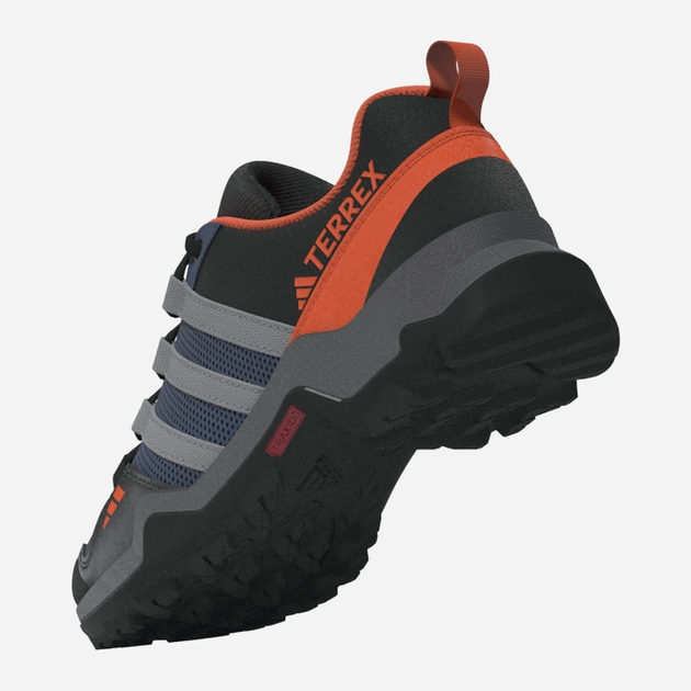 Buty sportowe chłopięce adidas Terrex AX2R K IF5702 38 (5UK) Czarne z niebieskim i pomarańczowym (4066761665373) - obraz 11