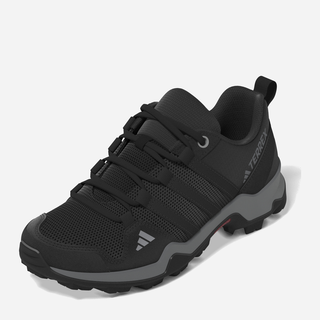 Buty sportowe chłopięce adidas Terrex AX2R K IF7514 38 (5UK) Czarne z szarym (4066745284200) - obraz 3