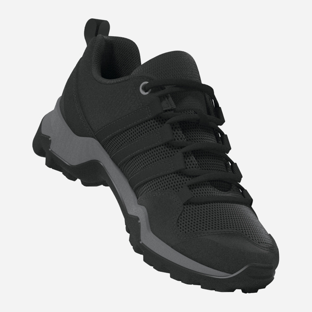 Buty sportowe chłopięce adidas Terrex AX2R K IF7514 38.5 (5.5UK) Czarne z szarym (4066745283890) - obraz 7