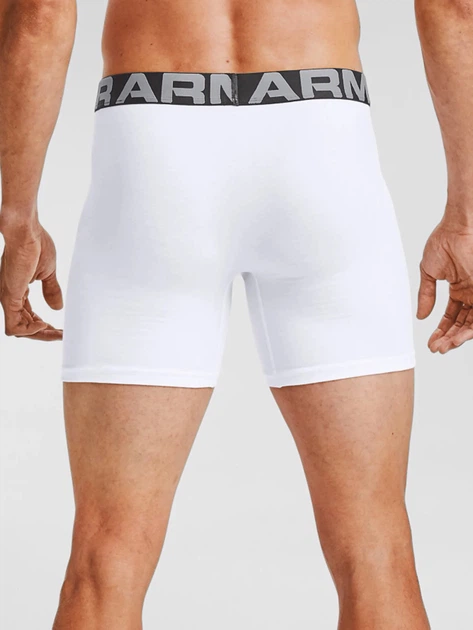 Набор трусов-боксеров мужских Under Armour 1363617-100 S 3 шт Белый (194513214266) - Фото 3 Набор трусов-боксеров мужских Under Armour 1363617-100 S 3 шт Белый (194513214266) - изображение 3