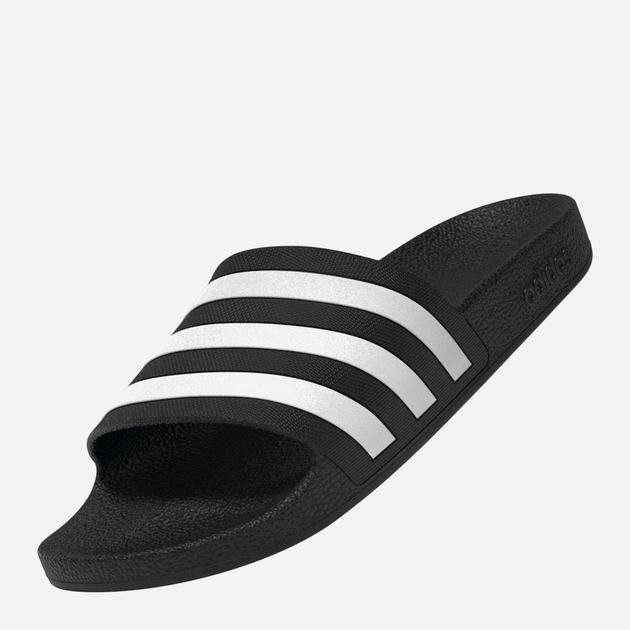 Жіночі шльопанці adidas Adilette Aqua F35543 37 Чорні з білим (4060509396734) - зображення 5