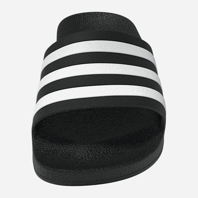 Чоловічі шльопанці для пляжу Adidas Adilette Aqua F35543 40.5 Чорні з білим (4060509396727) - зображення 6