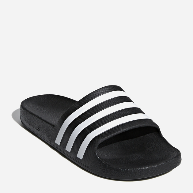 Чоловічі шльопанці для пляжу Adidas Adilette Aqua F35543 40.5 Чорні з білим (4060509396727) - зображення 14