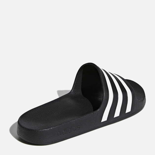Чоловічі шльопанці для пляжу Adidas Adilette Aqua F35543 40.5 Чорні з білим (4060509396727) - зображення 15