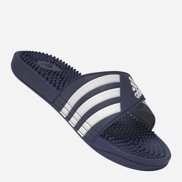 Чоловічі шльопанці для пляжу Adidas Adissage F35579 42 Темно-сині з білим (4060512030380) - зображення 7