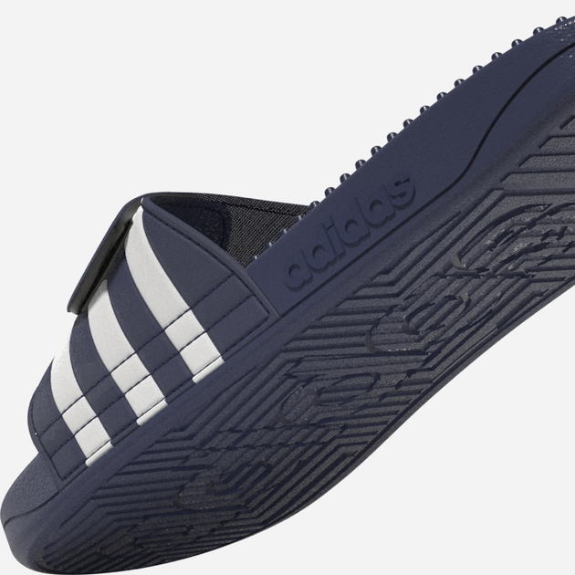 Чоловічі шльопанці для пляжу Adidas Adissage F35579 42 Темно-сині з білим (4060512030380) - зображення 15