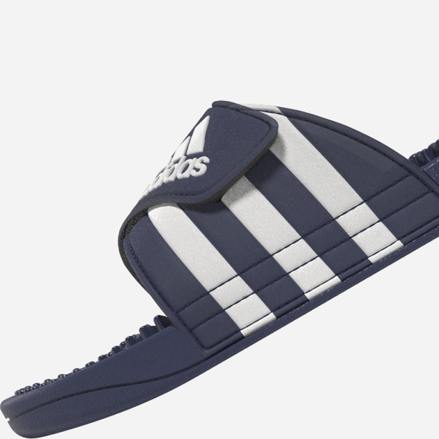 Чоловічі шльопанці для пляжу Adidas Adissage F35579 43 Темно-сині з білим (4060512030342) - зображення 17