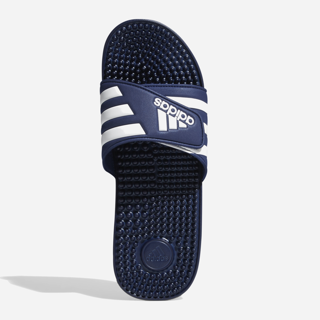 Чоловічі шльопанці для пляжу Adidas Adissage F35579 44.5 Темно-сині з білим (4060512030359) - зображення 10