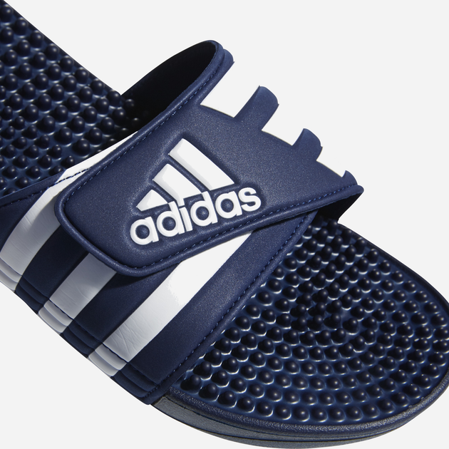 Klapki męskie basenowe Adidas Adissage F35579 47 Granatowe z białym (4060512030328) - obraz 12