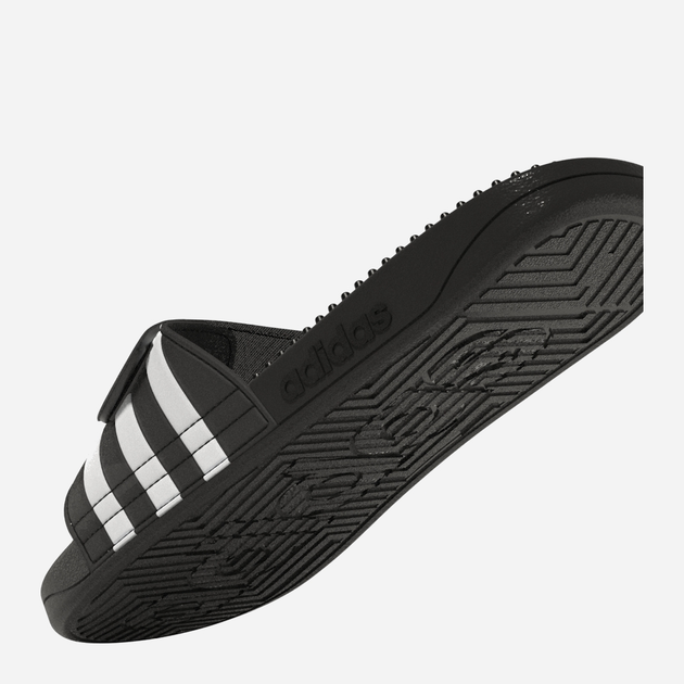 Klapki męskie basenowe Adidas Adissage F35580 40.5 Czarne z białym (4060512030427) - obraz 10
