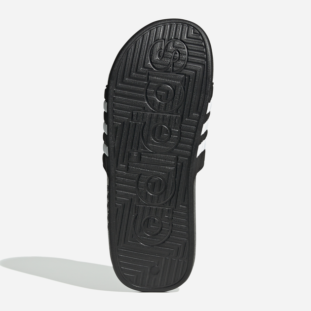 Чоловічі шльопанці для пляжу Adidas Adissage F35580 43 Чорні з білим (4060512030441) - зображення 12