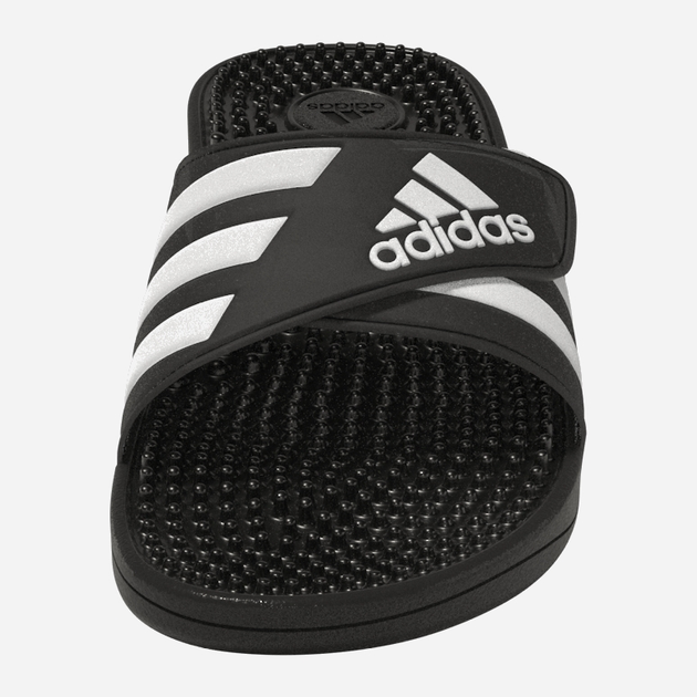 Чоловічі шльопанці для пляжу Adidas Adissage F35580 47 Чорні з білим (4060512030472) - зображення 6