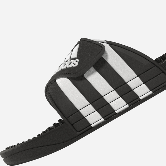 Klapki męskie basenowe Adidas Adissage F35580 48.5 Czarne z białym (4060512030410) - obraz 17