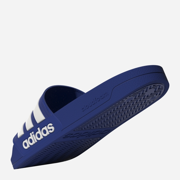 Жіночі шльопанці adidas Adilette Shower GW1048 37 Сині з білим (4065418277112) - зображення 13