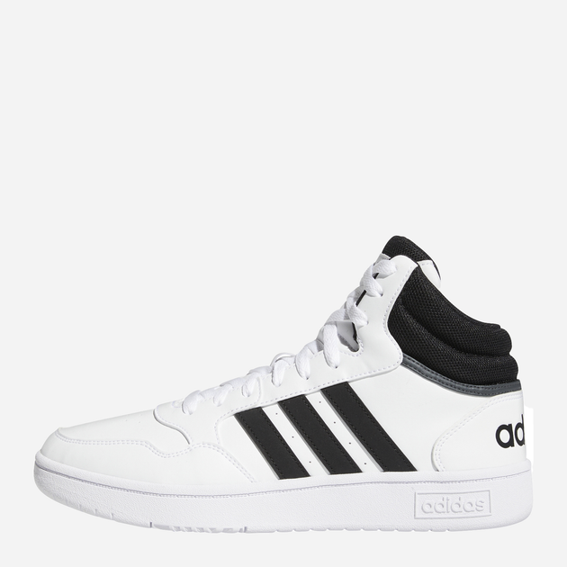 Trzewiki męskie adidas Hoops 3.0 Mid GW3019 40.5 Białe (4064053690461) - obraz 3