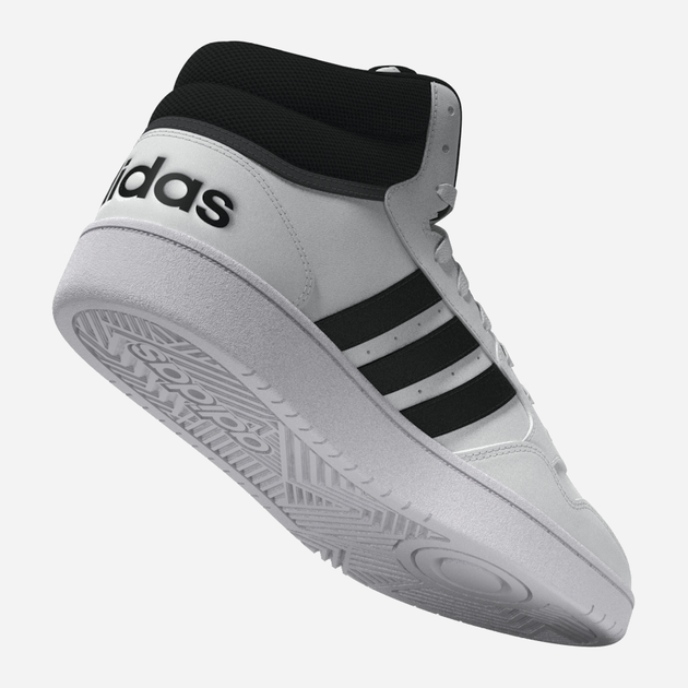Trzewiki męskie adidas Hoops 3.0 Mid GW3019 48.5 Białe (4065426694994) - obraz 9