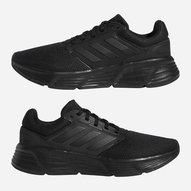 Чоловічі кросівки для бігу adidas Galaxy 6M GW4138 39.5 Чорні (4065426739022) - зображення 19