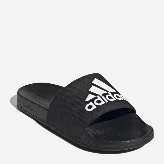 Чоловічі шльопанці для пляжу Adidas Adilette Shower GZ3779 44.5 Чорні (4065419333398) - зображення 2