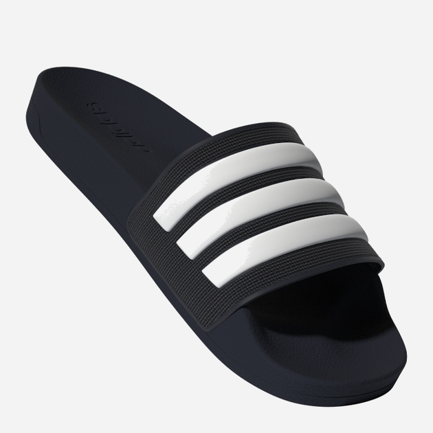 Klapki męskie basenowe Adidas Adilette Shower GZ5920 40.5 Granatowe z białym (4065419734928) - obraz 5