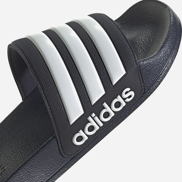 Klapki męskie basenowe Adidas Adilette Shower GZ5920 43 Granatowe z białym (4065419734980) - obraz 15