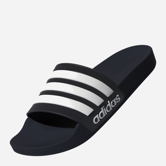 Klapki męskie basenowe Adidas Adilette Shower GZ5920 46 Granatowe z białym (4065419735031) - obraz 10