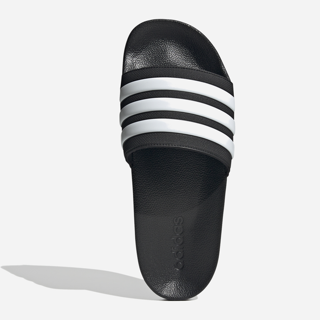 Чоловічі шльопанці для пляжу Adidas Adilette Shower GZ5922 40.5 Чорні з білим (4065419341102) - зображення 12