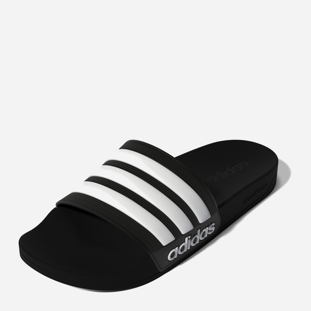 Чоловічі шльопанці для пляжу Adidas Adilette Shower GZ5922 48.5 Чорні (4065419337440) - зображення 2