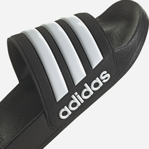 Klapki męskie basenowe Adidas Adilette Shower GZ5922 42 Czarne z białym (4065419341065) - obraz 17