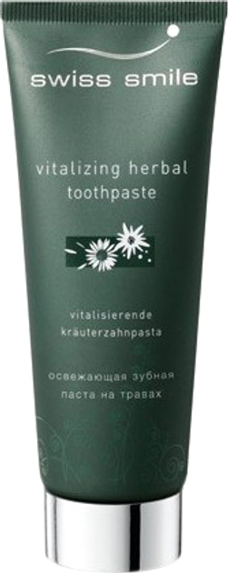 Зубна паста вітамінно-трав'яна Swiss Smile Herbal Bliss Трав'яна насолода 75 мл (600-003) (7640131976039) - зображення 1
