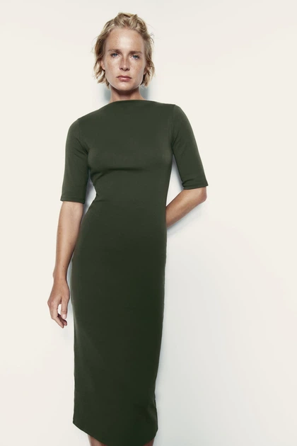 Сукня Zara S темно зелений 2332635505 - зображення 2
