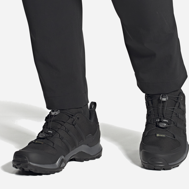 Чоловічі кросівки для треккінгу з Gore-Tex Adidas Terrex Swift R2 GTX IF7631 45.5 Чорні (4066746361429) - зображення 2
