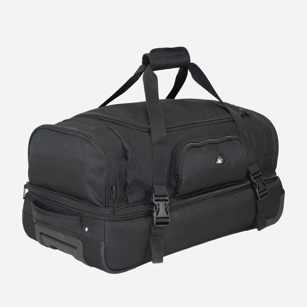 Torba podróżna na 2 kółkach Semi Line T5607-0 Czarna (5903563560705) - obraz 6