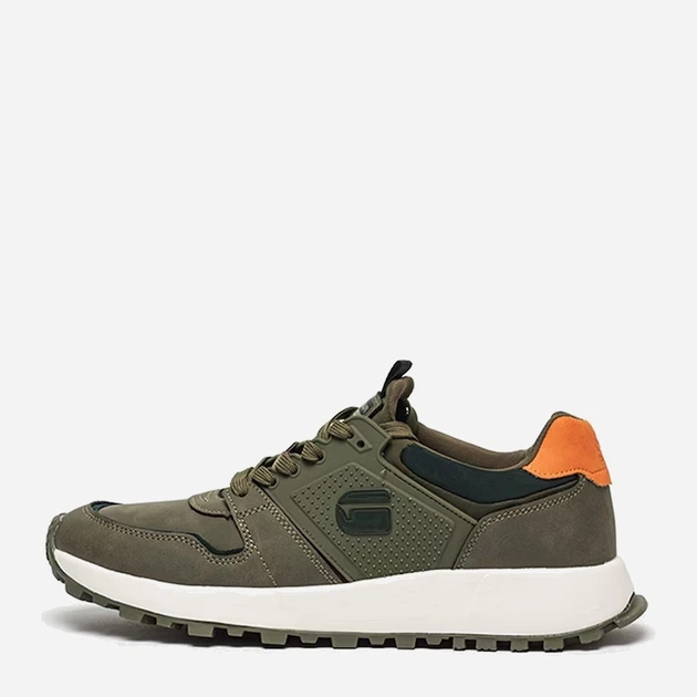 Sneakersy męskie G-Star Raw Theq Run Tpu Mtc 2242-004527 44 Oliwkowe (8720656170811) - obraz 3