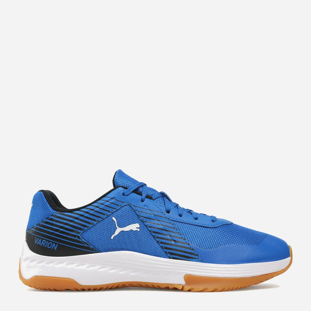 Акція на Чоловічі кросівки для волейболу Puma Varion 10647206 47 (12UK) 31 см Блакитні від Rozetka