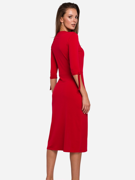 Сукня жіноча Makover K007 2XL Червона (5903068458286) - зображення 2