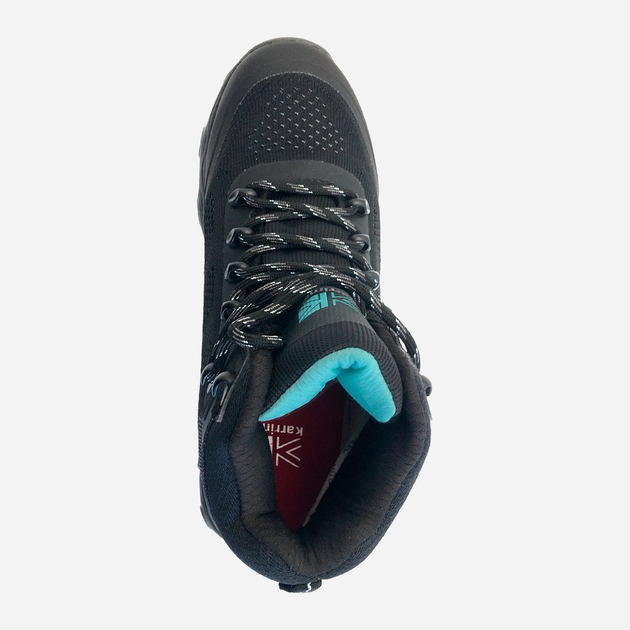 Жіночі черевики з мембраною Karrimor Staffa Ladies weathertite K1042-BKB 39 (6UK) 24.5 см Чорний/Синій (5017272999005) - зображення 5