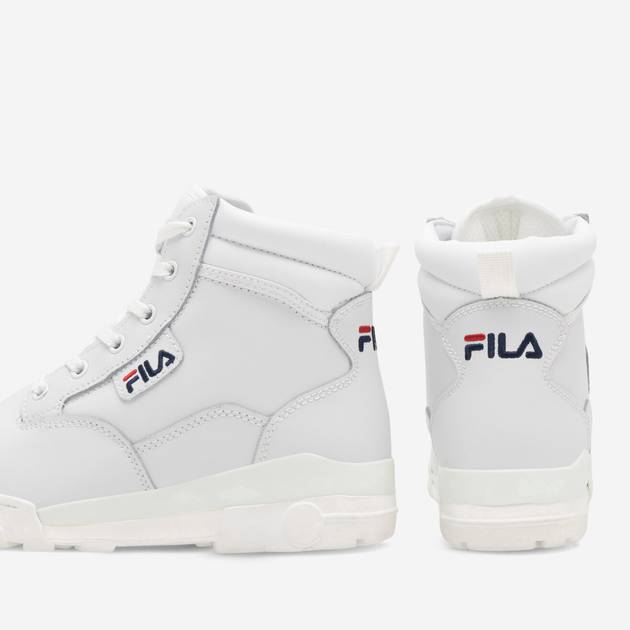 Жіночі черевики високі Fila FFW0216-10004 37 23.3 см Білі (8719477731530) - зображення 5