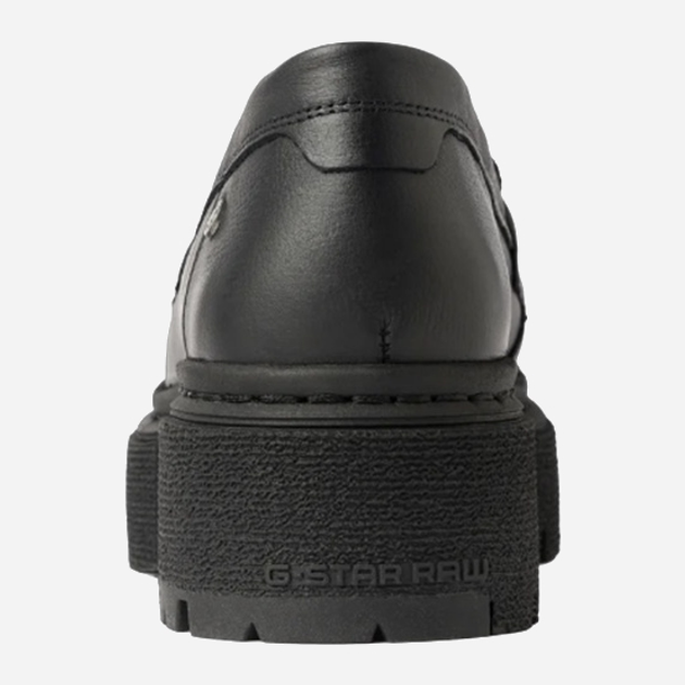 Loafersy damskie G-Star Raw KAFEY PFM LF LEA 2311-021537-0999 38 24 cm Czarne (8720656555533) - obraz 3