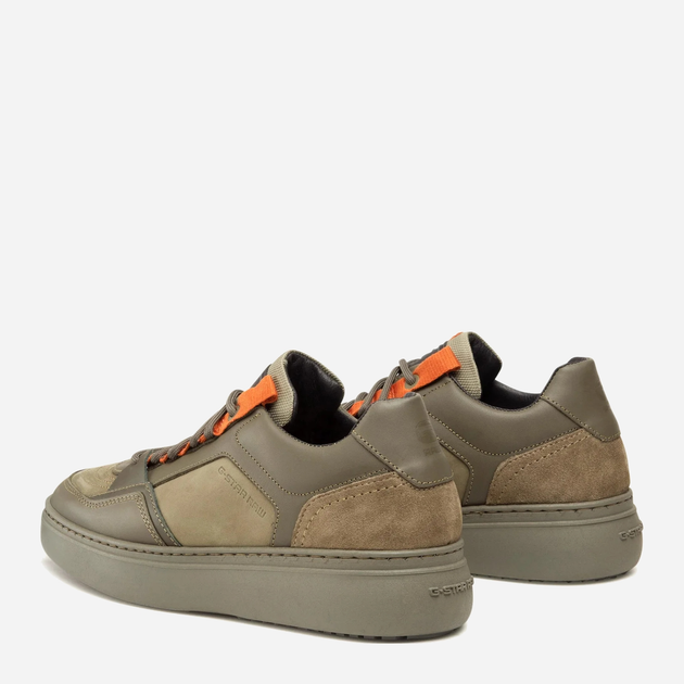 Sneakersy męskie G-Star Raw LASH WEB TNL 2242-009515-9600 44 28.5 cm Oliwkowe (8720656148414) - obraz 4