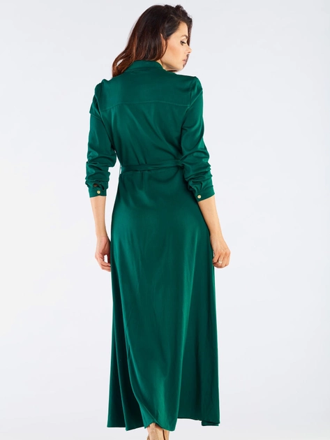 Сукня жіноча Awama A451 S Зелена (5902360559561) - зображення 2