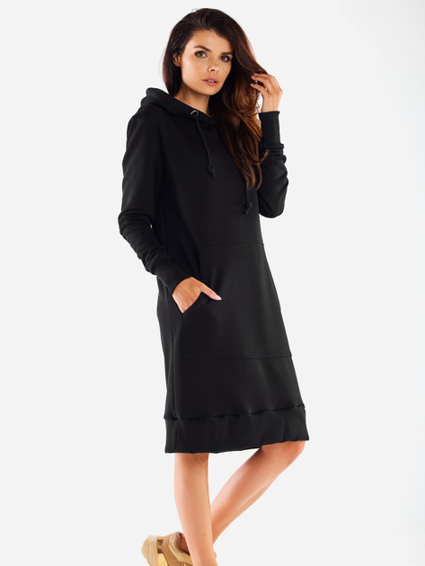 Плаття жіноче Infinite You M272 One Size Чорне (5902360560895) - зображення 4
