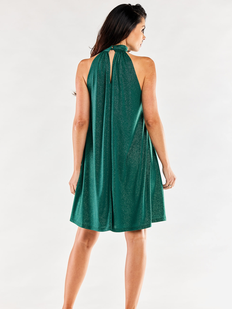 Sukienka trapezowa damska Awama A556 S/M Zielona (5902360575370) - obraz 2