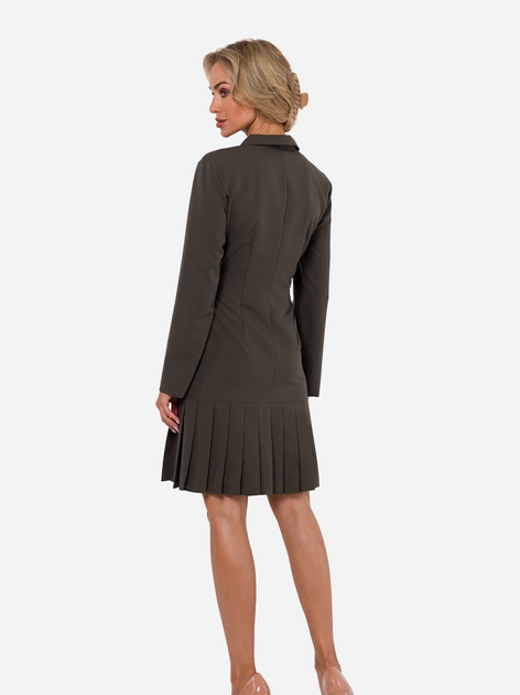 Сукня жіноча Made Of Emotion M752 XL Хакі (5905563712771) - зображення 2
