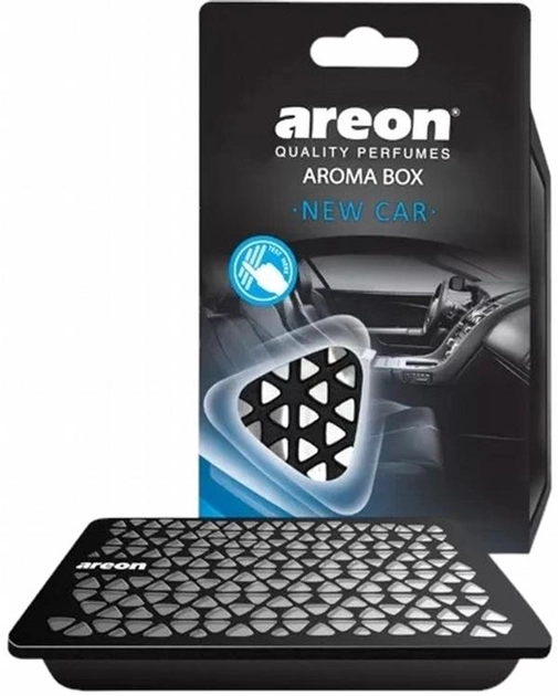 Zapach do samochodu Areon Aroma Box pod fotel New Car (3800034966603) - obraz 1