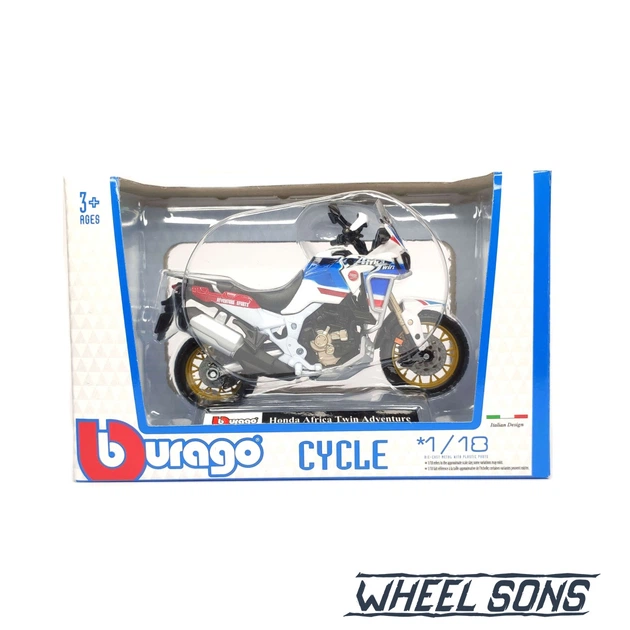 Модель мотоцикла Honda Africa Twin Adventure 1:18 Bburago (B4705