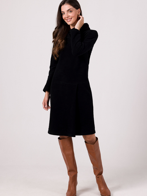 Сукня жіноча BeWear B270 S Чорна (5905563718377) - зображення 1