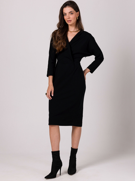 Сукня жіноча BeWear B271 L Чорна (5905563718643) - зображення 1