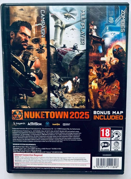 ROZETKA » Call of Duty Black Ops II, Б/В, англійська версія - диск