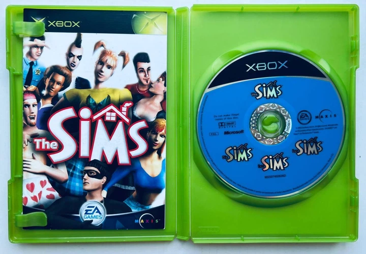 The Sims, Б/У, английская версия - диск XBOX Original - Фото 3 The Sims, Б/У, английская версия - диск XBOX Original - изображение 3